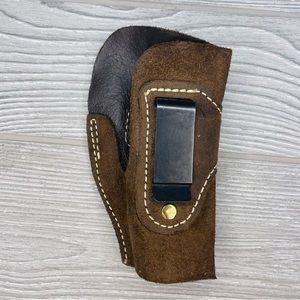 suede leather holsters with clip tactical gear belt accessories